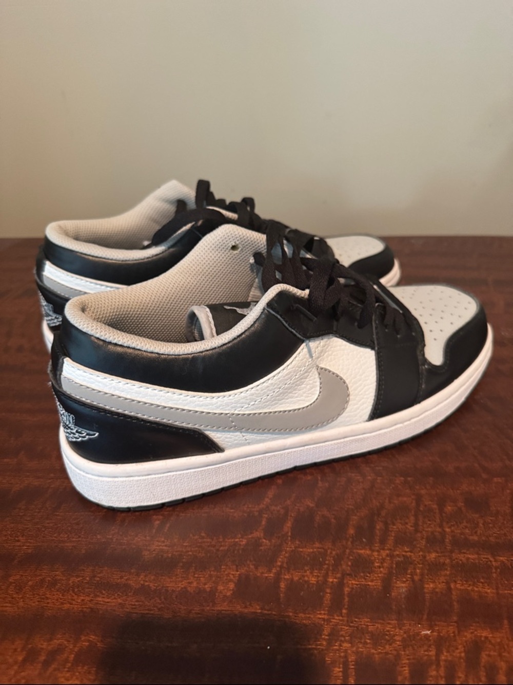 Nike Air Jordan 1 Low Black Gray White